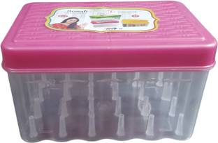 two brothers Sewing Reel box for Storage (24 reels Capacity) Color as per Availability Storage Box