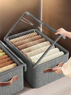 INJOFASH Storage Box for Clothes Foldable Cupboard Organizer for Clothes Storage Box