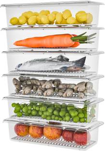 AK10ZONE Plastic Fridge Container  - 1500 ml