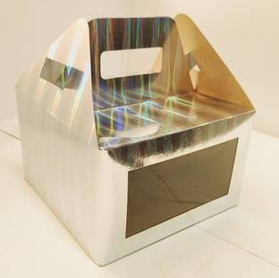 PRAMID GIFT HAMPER 7" X 7" X 4.5" (LxWxH), Storage Box