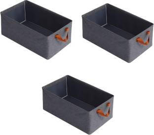 VENDIFY 3 PCS Cloth Organizer for Wardrobe Cloth Storage Box saree cover storage bags clothes organiser cloth storage bag storage box for clothes cloth storage storage organizer box for cupboard