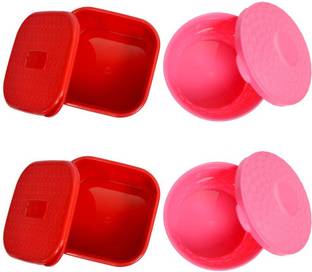 MMR INDIA Snap-Tight Containers for Food, Kitchen, Freezer Storage, Nestable, Stackable Storage Box