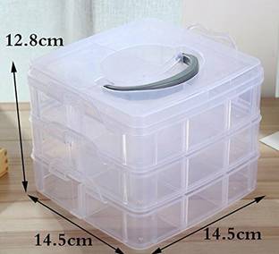 WebDealz Plastic Utility Container  - 1800 ml