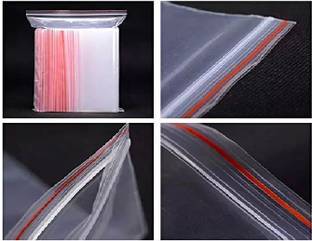 ShreeBalaji ShreeBalaji Ziplock Covers Pouch Bags 4 x 5 inches Packing Bag Polypropylene Storage Pouch