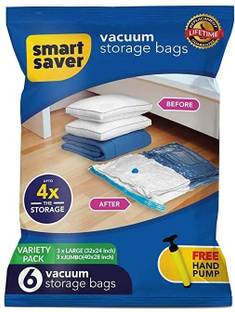 Sonani Enterprise Saver Bags Standard pack of 5 Vacuum Bags Travel Storage Vacuum Bags High Volume Storage Vacuum Bags