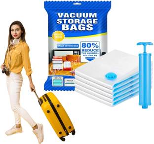 ZUCUR Space Saver Vacuum Sealer Bag for Clothes Hanging Storage Vacuum Bags