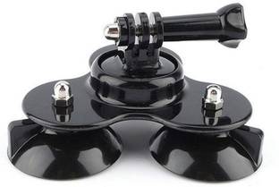 Action Pro Low Angle Surfboard Suction Cup for GoPro Hero6 5 4 Xiaomi Yi SJCAM SJ4000 Smooth Surfaces Tripod Mount Go pro Surfing Accessory Strap