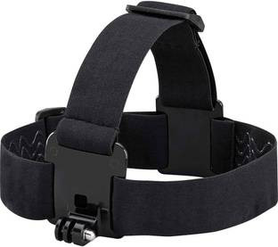 quikprof Adjustable Head Strap Mount Head Belt for GOPRO,yi and other Action cameras Strap