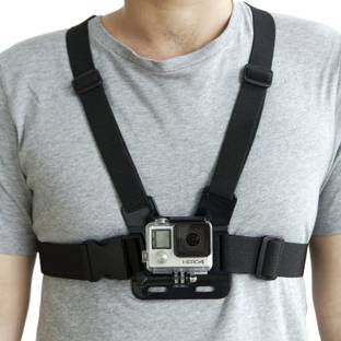 Axcess Chest Belt Strap Mount Compatible For GoPro Hero 11 10 9 8 7 6 5 4 Action Camera Strap