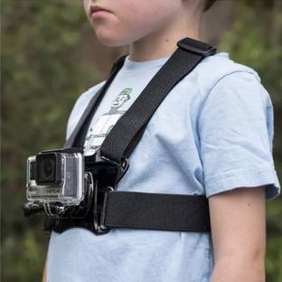 Point Zero Adjustable Chest Mount Harness for GoPro Camera Strap