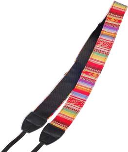 SYGA 1 Piece Red Coloured DSLR Camera Shoulder Strap Strap