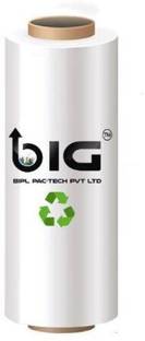 BIPLPACTECH 45 cm 328 ft Oxo-Biodegradable Packing Material (Pack of 1) Transparent stretch film roll