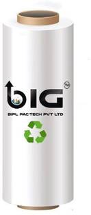 BIPLPACTECH 15 cm 328 ft Oxo-Biodegradable Packing Material (Pack of 1) Transparent stretch film roll