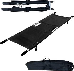 sanvin india Foldable Stretcher for Emergency Use, For Adults, for Patients, Heavy Duty Stretcher