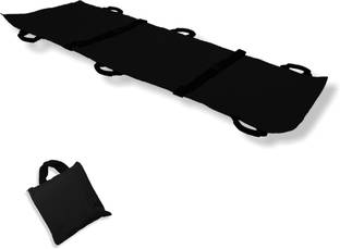 OTICA Foldable Soft Stretcher with Safety Belt, Portable Stretcher for Patient(black) Stretcher