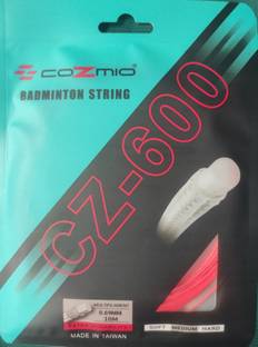 COZMIO CZ600-RED 0.69 Badminton String - 10 m