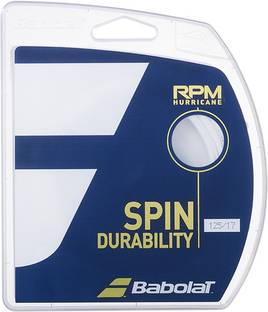 BABOLAT RPM Hurricane 12M Tennis Racquet String 0 Tennis String - 12 m