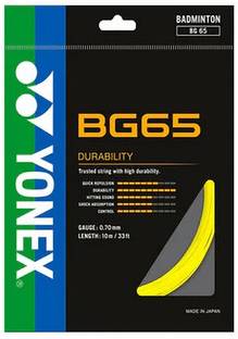 YONEX Bg 65 durability 0.7 Badminton String - 10 m