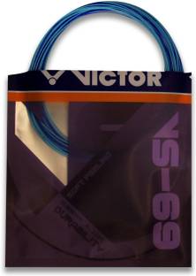 VICTOR VS-69 Soft Feeling Durability Badminton String (0.69mmX10m) Pack of 2, 0.69 Badminton String - 10 m