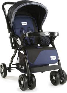 LuvLap Galaxy Stroller/Pram, Extra Large Seating Space, Easy Fold, Baby/Kids, 0-3 years Stroller