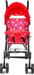 TOBY Red baby pram / Baby stroller/3 stage recline adjustable/buggi/jhula/ Twin Strollers & Prams