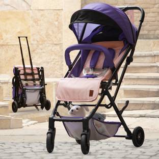 Lifelong Cuppy Baby Stroller LLBSTR02 with One Hand Fold, Mosquito Net, Cup Holder Stroller