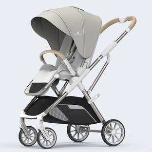 StarAndDaisy Chariot Baby Stroller with Large Food Tray, Easy Adjustable Seat Stroller