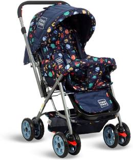 MeeMee Little Explorer Baby Stroller for 0-3 Years, Baby & Kids, 5 Point Safety Harness Pram