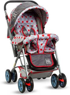 MeeMee Little Explorer Baby Stroller for 0-3 Years, Baby & Kids, 5 Point Safety Harness Pram