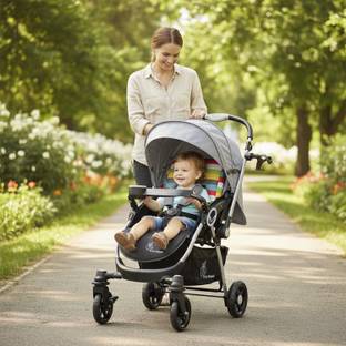 R for Rabbit Chocolate Ride Stroller Rainbow Pram