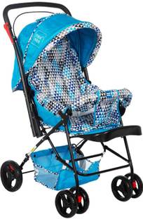 MeeMee Premium Baby Pram with Reversible Handle,Locking Wheels,for 0-3 Years Baby/Kids Stroller
