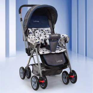 LuvLap Sunshine Stroller/Pram, Easy Fold, for Newborn Baby/Kids, 0-3 Years, Stroller