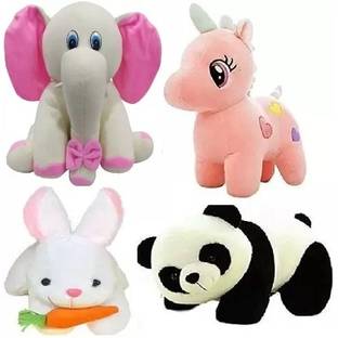 MPR ENTERPRISES Stuffed Toy For Baby, Kids ,Girls & Boy,Set of 4  - 26 cm