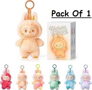Zooglu Labubu Cartoon Doll (Random Color In Surprise Box)  - 17 cm