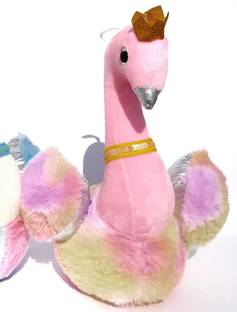 Teddy Daddy Queen Swan Super Soft Toy - 1 Single Piece  - 30 cm