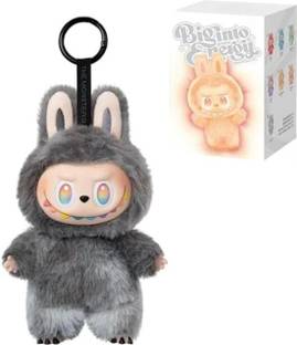 SUNBEET BLACK Monsters Plush Keychain Monsters Plush Keychain Limited Edition Key Chain  - 14 mm
