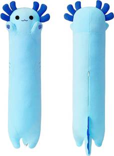 TechMax Solution Long Axolotl Plush Pillow Toy Cute Axolotl Stuffed Animal for Girls and Boys  - 50 cm