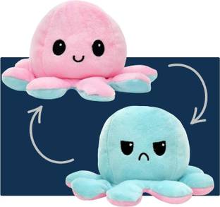 Toys R Us Animal Alley Reversed Stuffed Animal That Show Your Mood Toys (20Cm)  - 18 cm