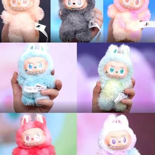 BITWEAVE Labubu Toy | Mystery Labubu Doll Blind Box | Cute Kawaii Labubu Soft Toy  - 17 cm