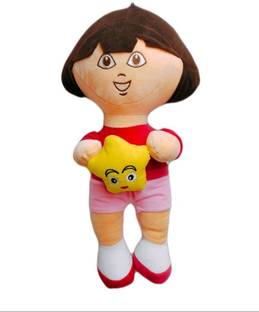 Tiny Miny Dora Doll The Explorer Doll Cartoon Character Soft Plush Stuffed Toys  - 40 cm