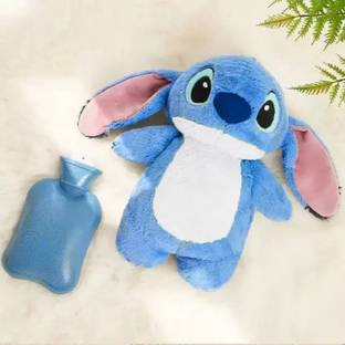 Plushora Cute Stitch Teddy Soft Hot Water Bag for Period Cramp Relief  - 30 cm