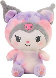 vb toys Kuromi Teddy Soft Toy ,stuff toy, Kawai Kuromi Plush for Girls  - 35 cm