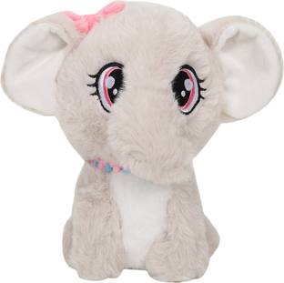 striders 8 Inch Plush Elephant with Super Soft Stuffed Animal Toy for Kids Most Popular  - 8 inch