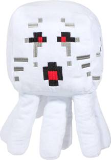Fusked Mine Craft Stuff Toys for Kids Game Character Ghost Soft Toy Plush Pillow Toys  - 8 inch