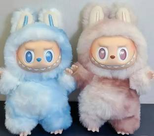 PAPASpace Labubu Monsters Big Energy Plush Figure Collectible Toy for Kids (Pack of 1)  - 15 cm