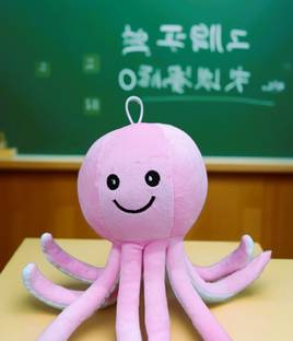 SK TRADERS Stuffed Octopus Soft Toy – Huggable Premium Quality Plush for Kids, and Adults  - 30 cm