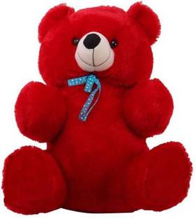 SRT 2 FEET RED SOFT TEDDY BEAR  - 60 cm