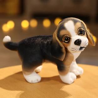 PLUSHJOY Beagle Dog Soft Stuffed Plush Animal Toy for Kids and Gift Toys  - 26 cm