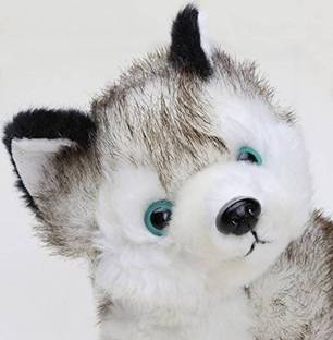 Sonpal Lovely Plush Dog Siberian Husky Soft Stuffed Animal Puppy Toy  - 35 cm