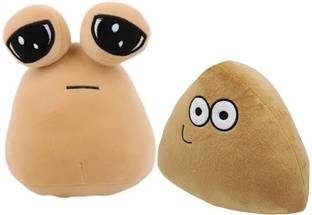 TechMax Solution Cute Pou Alien Stuffed Cute Plush Toy  - 20 cm